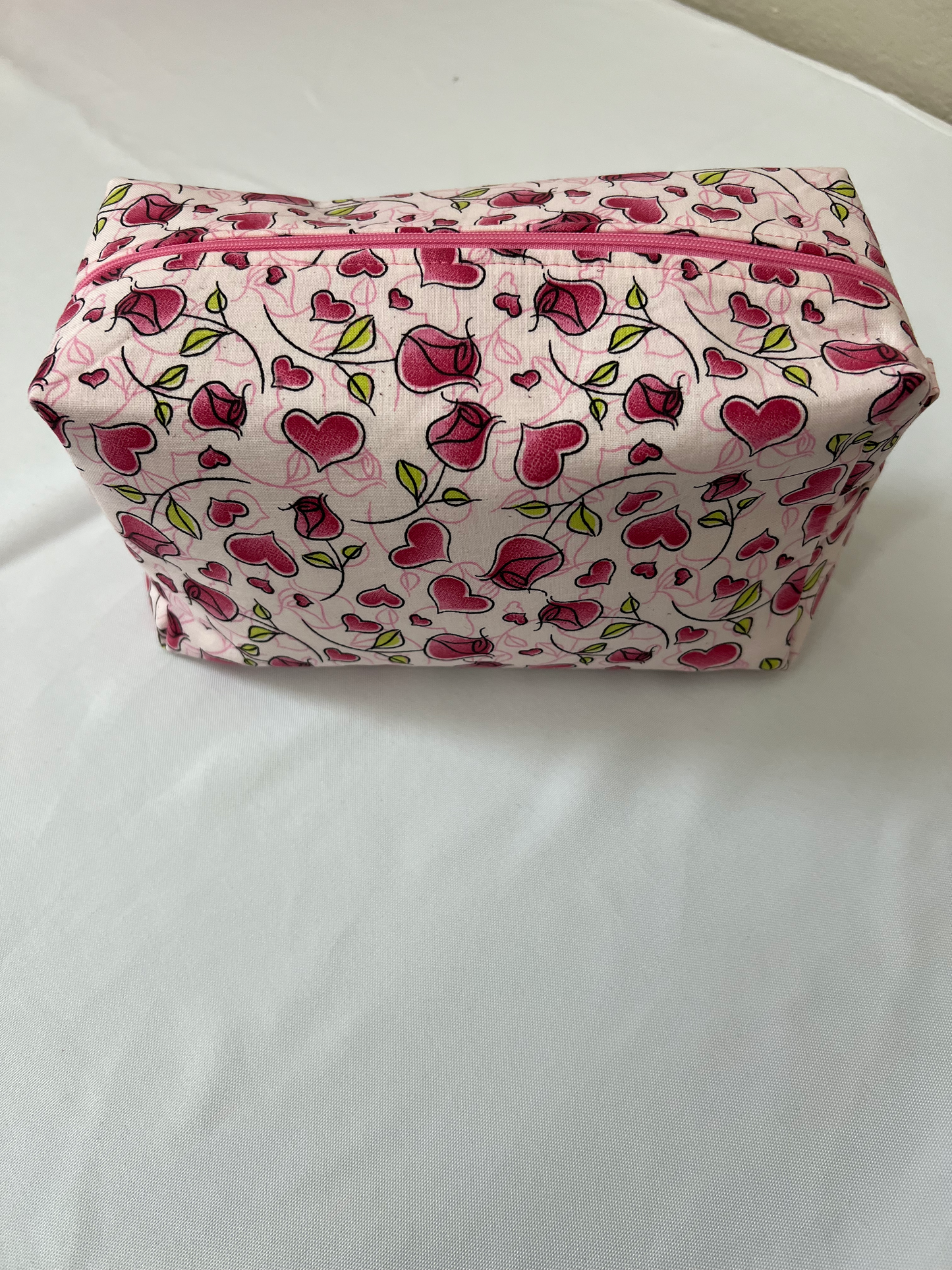 Hearts & Roses Makeup | Toiletry Bag