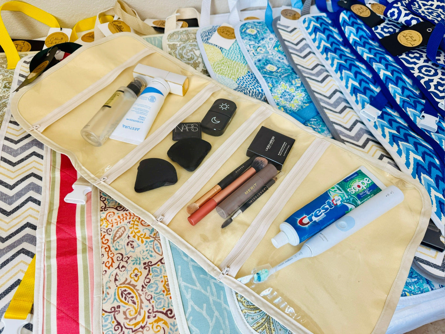 Handcrafted Folding Travel Organizer